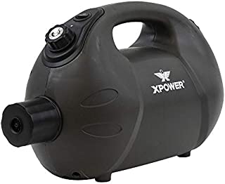 XPOWER F-16B ULV Battery Powered Cold Fogger, Cordless Fogging Machine, Black