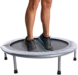 Stamina 36-Inch Folding Trampoline | Quiet and Safe Bounce | Access To Free Online Workouts Included | Supports Up To 250 Pounds