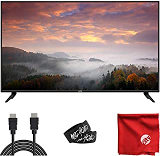 VIZIO V-Series 70-Inch 2160p 4K LED HDR UHD Smart TV (V705-H13) HDMI, USB, Dolby Vision HDR, Voice Control Bundle with Circuit City 6-Foot HD 4K HDMI Cable, Microfiber Cloth and 2X Cable Ties