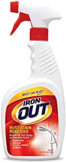 Iron OUT Spray Gel Rust Stain Remover, Remove and Prevent Rust Stains in Bathrooms, Kitchens, Appliances, Laundry, and Outdoors