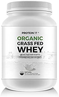 Protein 17 New and Unique The Ultimate Organic, Grass-Fed Whey Protein, Delicious Natural, 16.0493 Ounce