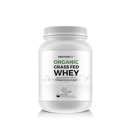 Protein 17 New and Unique The Ultimate Organic, Grass-Fed Whey Protein, Delicious Natural, 16.0493 Ounce