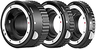 Neewer 12mm/20mm/36mm Auto Foucs Macro Extension Tube Set Metal Bayonet Compatible with Nikon AF/AF-S Lens DSLRs D7200 D7100 D7000 D5500 D5300 D5200 D5100 D5000 D3300 D3200 D3100 D3000 D700 etc