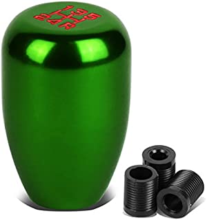 Universal 5-Speed Manual Transmission Aluminum Racing Shift Knob (Green)