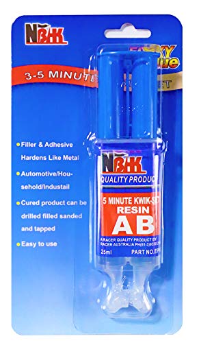 Epoxy Resin, 0.85-Fluid Ounce Metal Epoxy Adhesives, High Viscosity and Strong Epoxies Multi-Purpose Epoxy Glue Instant Repair Wood, Plastic, Glass (Y-Type)