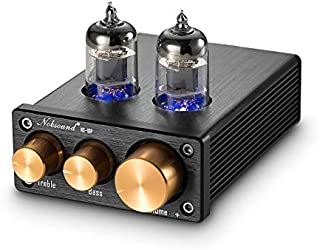 Nobsound NS-10P Mini Vacuum Tube Preamp Audio Hi-Fi Stereo Pre-Amplifier Treble & Bass Control