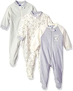 Gerber Baby 3-Pack Organic Sleep'N Play, cuddly sheep, 3-6 Months