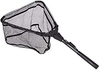 Fan-Ling Fishing Net, Watherproof Nylon Mesh,Collapsible Portable Fish Net,Lightweight Folding Telescoping Pole Fishing Landing Net,for Sea Fishing, River Fishing, Lake Fishing, Boat Fishing