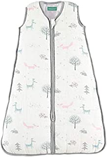 Sleeping Bag Baby, 2.5 TOGThickSuper Soft and Warm Muslin Wearable Blanket for Baby,12-18 Months. 33.1