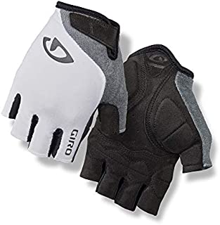 Giro Jag'ette Women's Road Cycling Gloves - White/Titanium (2021), Small