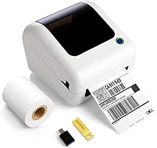 Bluetooth Thermal Shipping Label Printer - High Speed 4x6 Support PC, Mobile, USB for MAC, Compatible with Ebay, Amazon, Shopify, Etsy, USPS Barcode