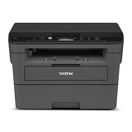 Brother Compact Monochrome Laser Printer, HLL2390DW, Convenient Flatbed Copy & Scan, Wireless Printing, Duplex Two-Sided Printing, Amazon Dash Replenishment Ready