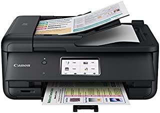 Canon TR8520 All-In-One Printer For Home Office |Wireless | Mobile Printing | Photo and Document Printing, AirPrint(R) and Google Cloud printing, Black