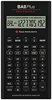 Texas Instruments BA II Plus Professional Financial Calculator