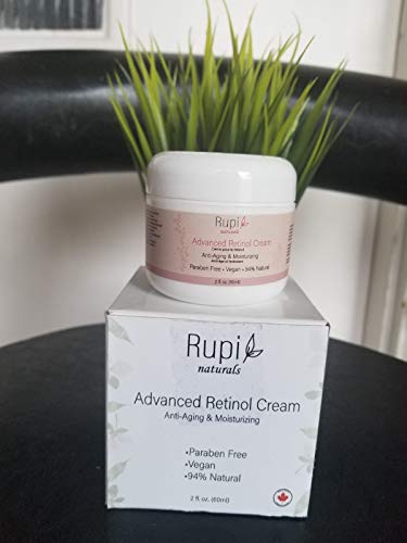 Advanced Retinol Cream - Anti-Aging & Moisturizing - with Hyaluronic Acid, Vitamin E, Shea Butter, Essential Oils - MADE IN CANADA