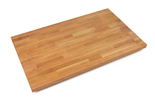 John Boos CHYKCT2425-O Cherry Kitchen Counter Top with Oil Finish, 1.5