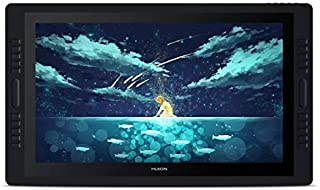 HUION Kamvas Pro 24 Graphic Drawing Monitor Pen Display Drawing Tablet Screen Full-Laminated Tilt Function Battery-Free Stylus, 8192 Pen Pressure and 20 Shortcut Keys