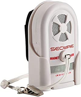 Secure MAG-3 Magnet Pull String Chair Alarm Monitor for Elderly Fall and Wandering Prevention - Caregiver Alert Elderly Fall Risk Patient Safety Aid - Batteries Included