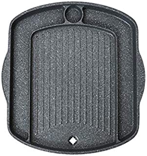 Queen Sense BBQ Grill Pan for Induction cooktop, Induction Cookware, Suitable for All Heat Sources