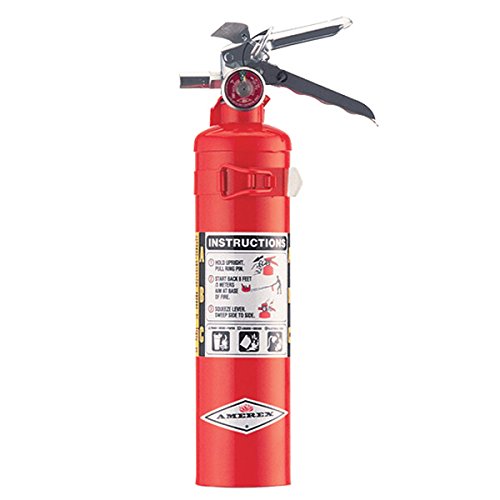 Amerex 2.5 lb ABC Fire Extinguisher w/Aluminum Valve & Vehicle Bracket - 1 Each