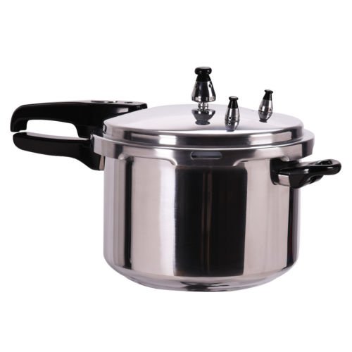 New 6-Quart Aluminum Pressure Cooker Fast Cooker Canner Pot Kitchen