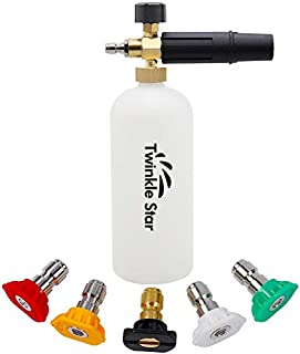 Twinkle Star Foam Cannon 1 L Bottle Snow Foam Lance with 1/4