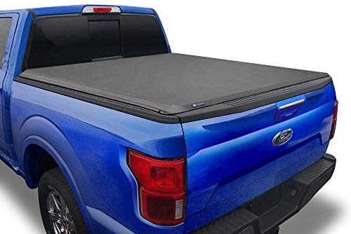 Tyger Auto T1 Soft Roll Up Truck Bed Tonneau Cover Compatible with 2015-2021 Ford F-150 | Styleside 5.5' Bed (66