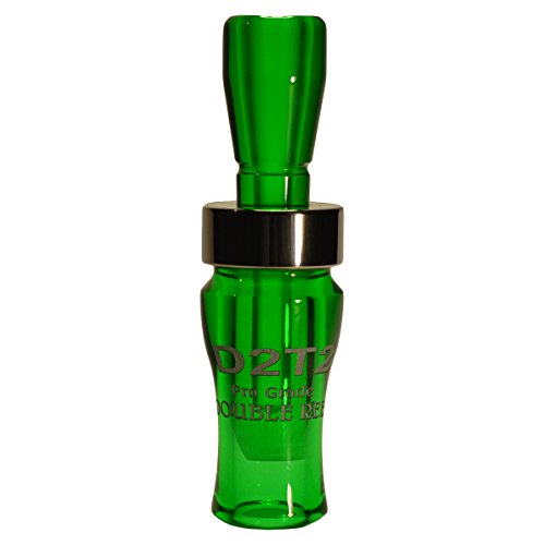 Big Lake D2T2 Diver Call Acrylic Duck Call with Metal and Plastic Reeds (2), Loud, Best in The World Diver Call