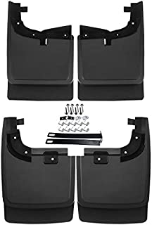 A-Premium Splash Guard Mud Flaps Replacement for Ford F-250 F-350 F-450 F-550 Super Duty 2017-2018 without Factory Fender Flares