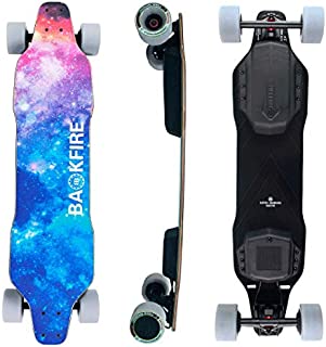 Backfire G2T Galaxy Electric Skateboard- Galaxy 2020 Model, with Turbo Model on Remote, 25 MPH Top Speed, 180 Days Warranty