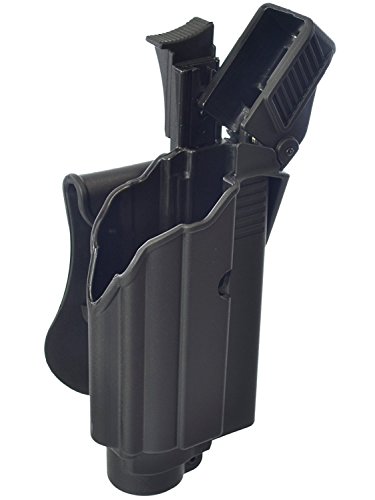 IMI-Defense Glock Tactical Holster Polymer Roto Level-2 Retention Paddle For Glock 17/19/22/23/25/31/32