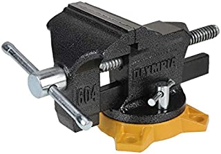 Olympia Tools 38-604 Bench Vise, Workshop Series, 4-Inch, gray
