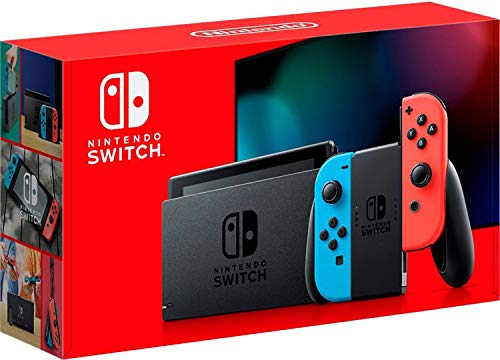 Nintendo Switch with Neon Blue and Neon Red JoyCon - HAC-001(-01)