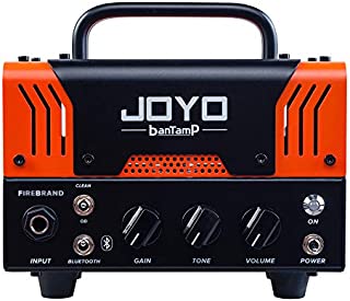 JOYO BanTamP FireBrand Electric Guitar Amp Head with Loud Heavy Distortion AMP Mini Amplifier Head for Electric Guitar Fierce & Clear Aggressive Boxer