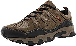 Fila Men's Outdoor Hiking Trail Running Athletic Shoes Brown/Orange (10)