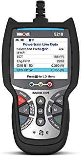 INNOVA CarScan Pro 5210 Code Scanner - Professional OBD2 Code Reader - Smog Test Scan Tool - Live Data & Battery Test - RepairSolutions2 App