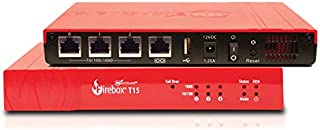 WatchGuard Firebox T15 Network Security Firewall with 3YR Standard Support for Home and Small Businesses (WGT15003-WW)