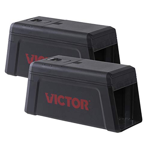 Victor M241 No Touch, No See Upgraded Indoor Electronic Rat Trap - 2 Traps