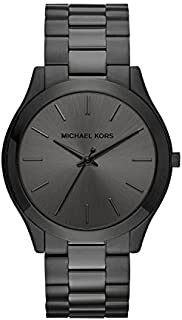 Michael Kors Men's Slim Runway Black Watch MK8507