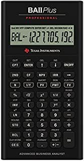 BA II Plus Professional Financial Calculator