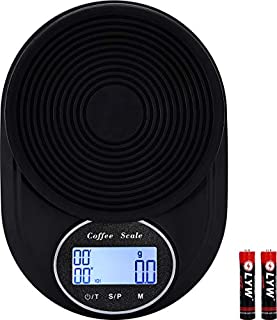 Coffee Scale with Timer,Digital Kitchen Scale With Timer,Pour Over Coffee Scale Timer,Espresso Scale with Timer(Batteries Included)