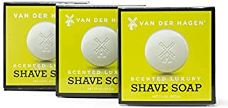 Van Der Hagen Scented Shave Soap - 3 Pack (3.5oz)