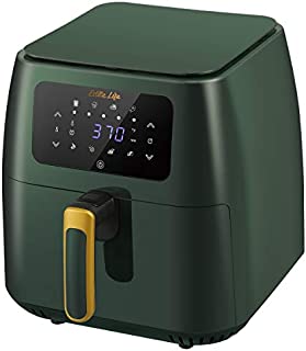 ESLITE LIFE Air Fryer, 8.5 Quart 8-in-1 Electric Hot Air Fryer Oven & Oilless Cooker with LED Digital Touchscreen and Nonstick Frying Pot, 1700-Watt, 8 Cooking Presets, BPA Free, Family Size, Green