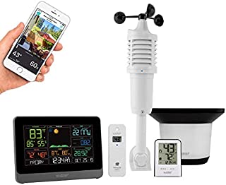 La Crosse Technology C83100-INT WiFi Professional Weather Station, Black