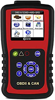 KZYEE KC501 Professional SRS Airbag Code Reader ABS OBDII Scanner Automotive Check Engine Light Diagnostic Scan Tool