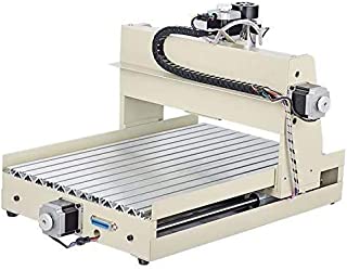 CNC 3020/3040 CNC Router Kit 3/4 Axis CNC Router Machine Acrylic PCB PVC Wood Carving DIY Ideas Milling Engraving Machine (3 AXIS 400W USB Port)