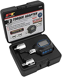 Performance Tool M206 Digital Torque Adapter (1/2'' Drive & includes adapters for 3/8'' and 1/4'')