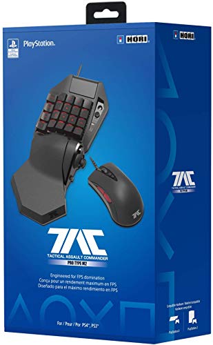 HORI PlayStation 4 TAC Pro Type M2 Programmable KeyPad and Mouse Controller for FPS Games Officially Licensed by Sony - PlayStation 4