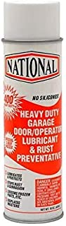 National 400-HD Orange Heavy Duty Garage Door Operator Lubricant & Rust Preventative 15oz Aerosol Orange NO Silicones