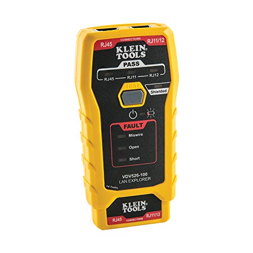 Klein Tools LAN Explorer Data Cable Tester with Remote VDV526-100